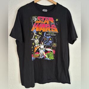 Star Wars Duel Comic Book Cover Shirt Men’s 2X Normcore Nerd Force Darth Vader